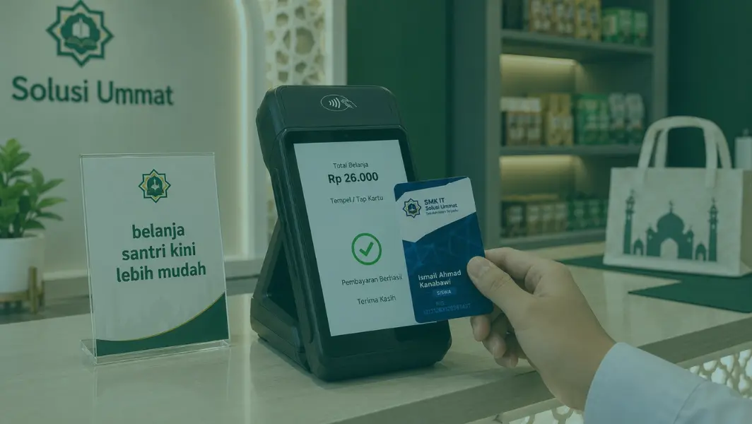 Santri Kini Bisa Belanja Tanpa Uang Tunai: Era Baru Transaksi di Pondok Pesantren